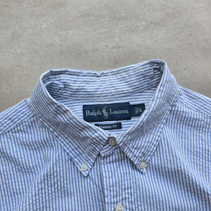 Vintage Ralph Lauren Short Sleeve Button Up Shirt - L