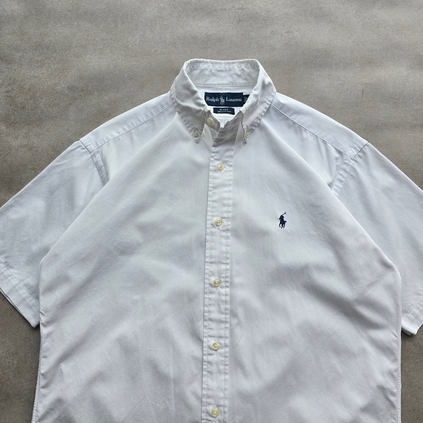 Vintage Ralph Lauren Short Sleeve Button Up Shirt - S/M