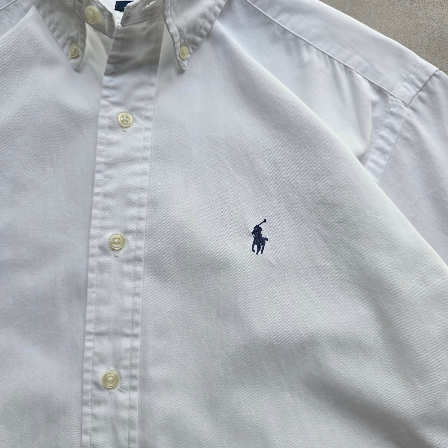 Vintage Ralph Lauren Short Sleeve Button Up Shirt - S/M