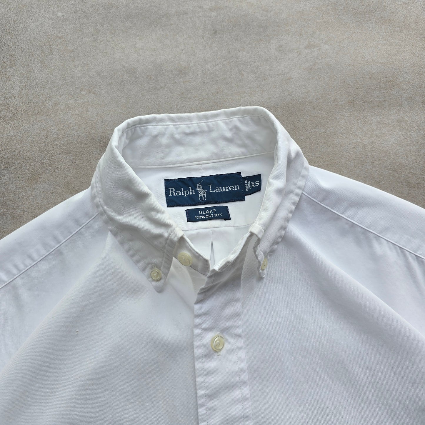 Vintage Ralph Lauren Short Sleeve Button Up Shirt - S/M