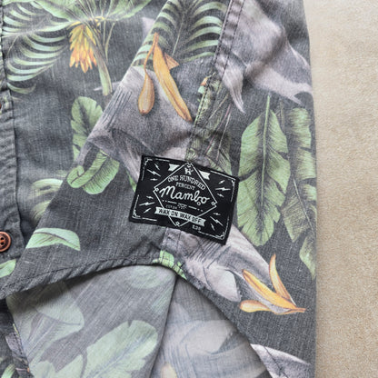 Mambo Loud Sharks Button Up Shirt - S