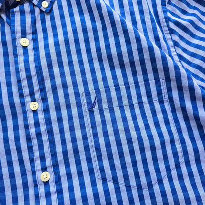 Nautica Short Sleeve Button Up Shirt - XL