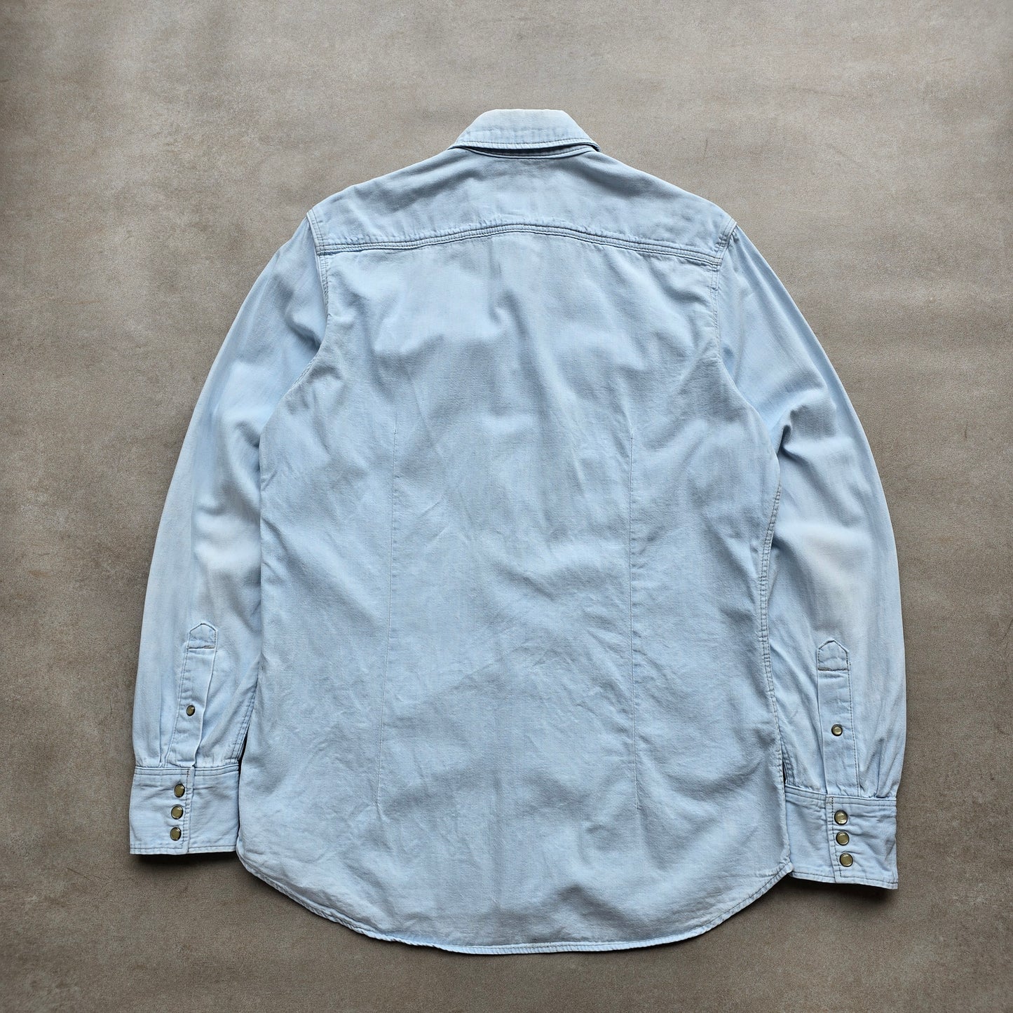 G-Star Raw Denim Long Sleeve Button Up Shirt - M