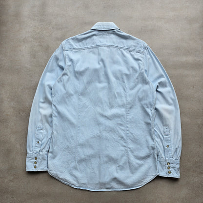 G-Star Raw Denim Long Sleeve Button Up Shirt - M