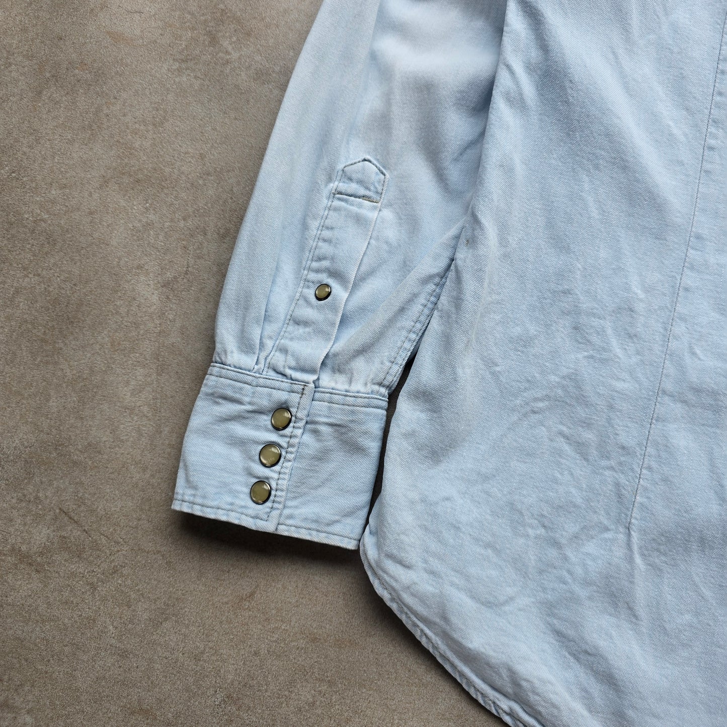 G-Star Raw Denim Long Sleeve Button Up Shirt - M