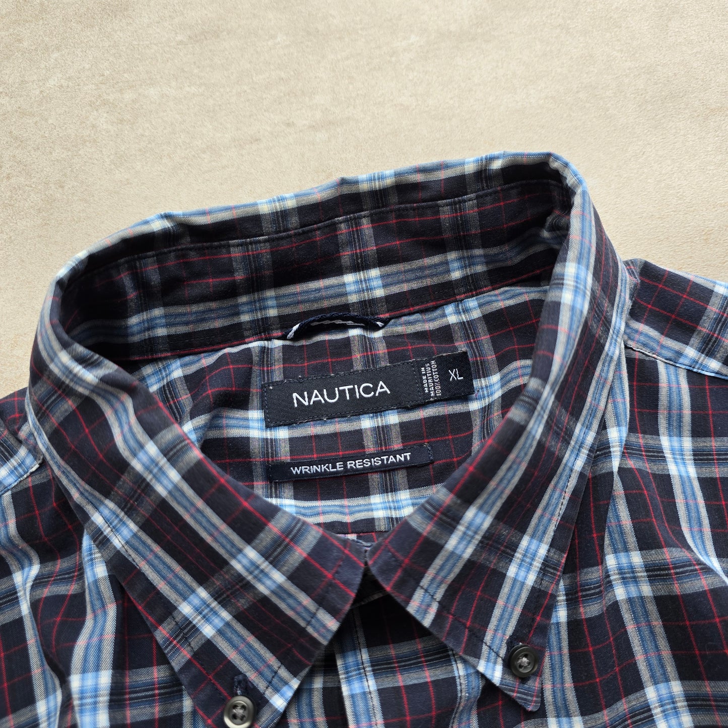 Nautica Long Sleeve Button Up Shirt - XL