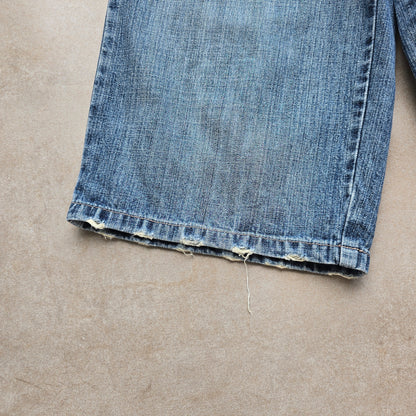 Y2K Effekt Denim Jorts - 28