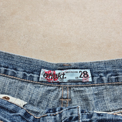 Y2K Effekt Denim Jorts - 28