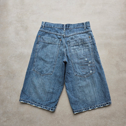 Y2K Effekt Denim Jorts - 28