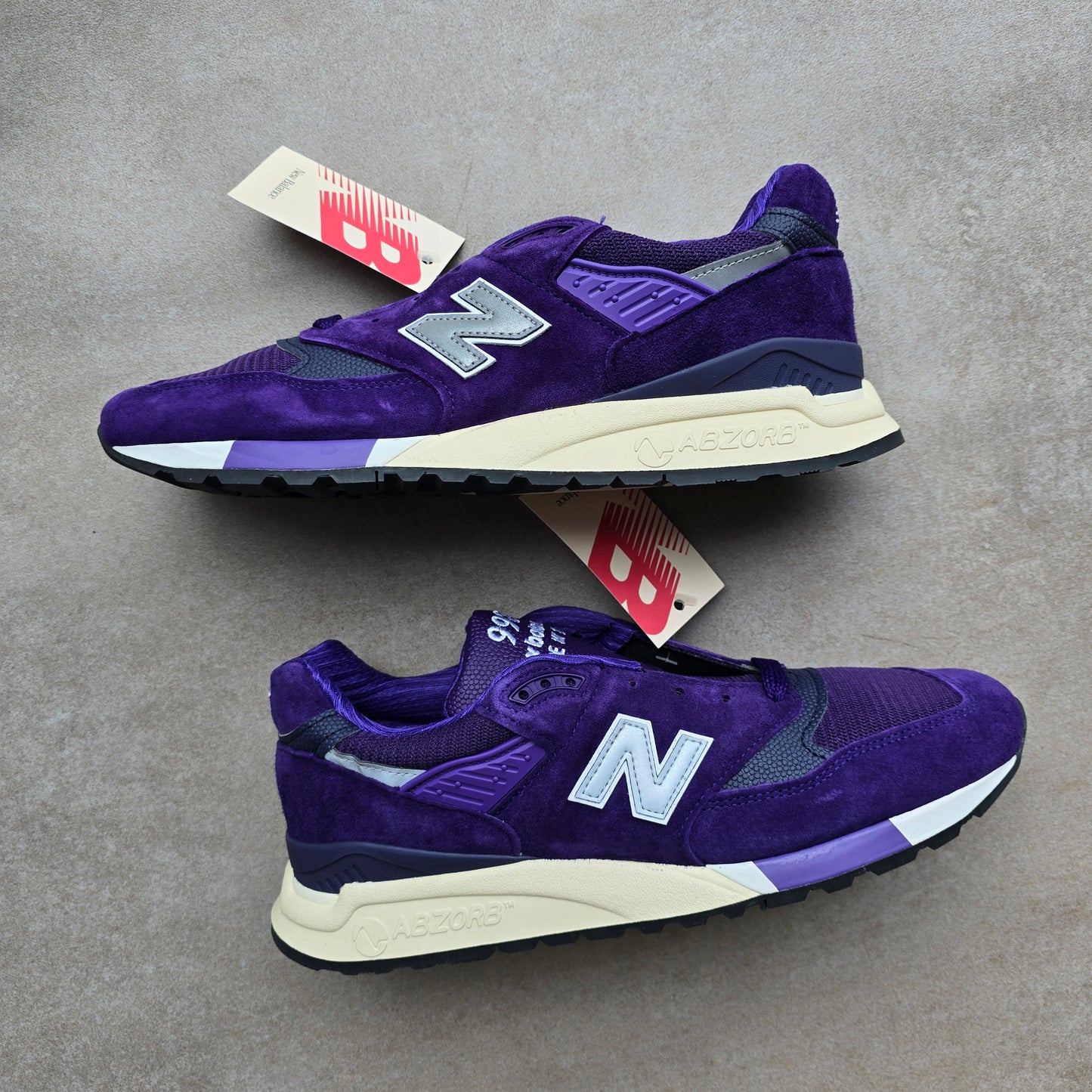 New Balance 998 Made In USA 'Plum Purple' - US10