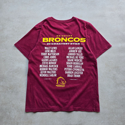 NRL Brisbane Broncos 2007 Tee - S/M