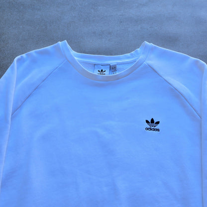 Adidas Embroidered Trefoil Sweatshirt - XXL