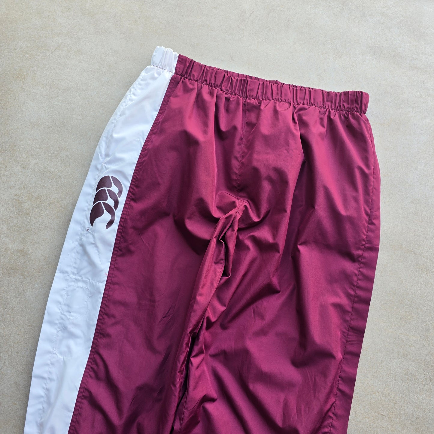 Vintage Canterbury Ankle Zip Track Pants - M