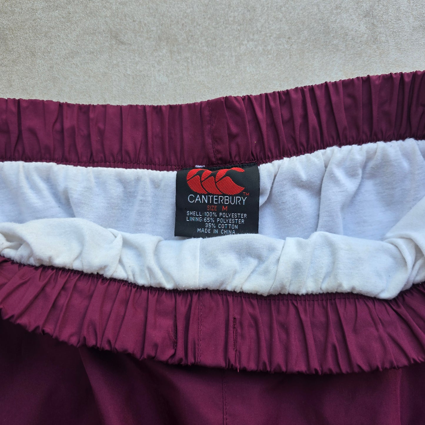 Vintage Canterbury Ankle Zip Track Pants - M