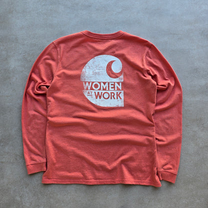 Carhartt Long Sleeve Pocket Tee - WMNS M