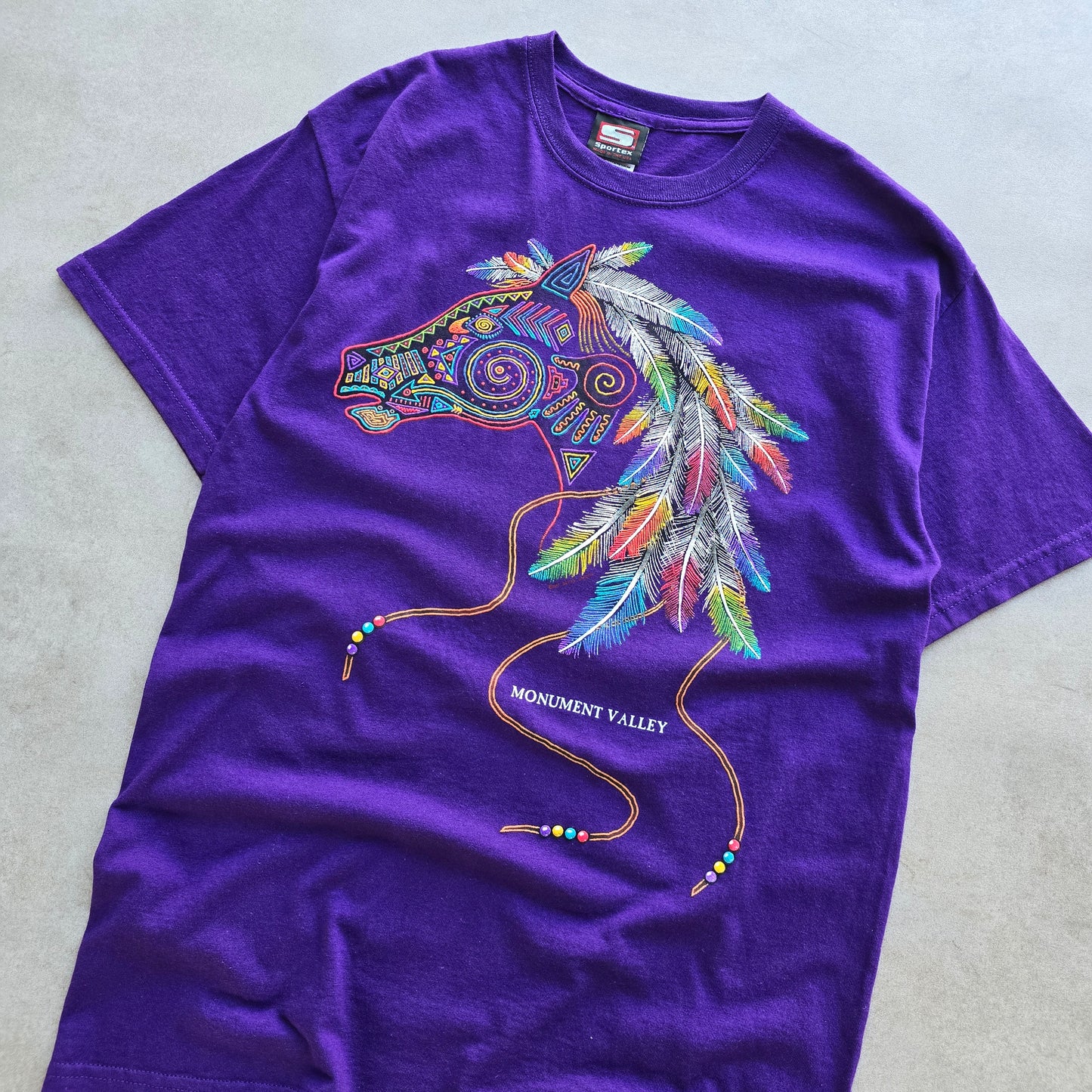 Y2K Monument Valley Horse Tee - S/M