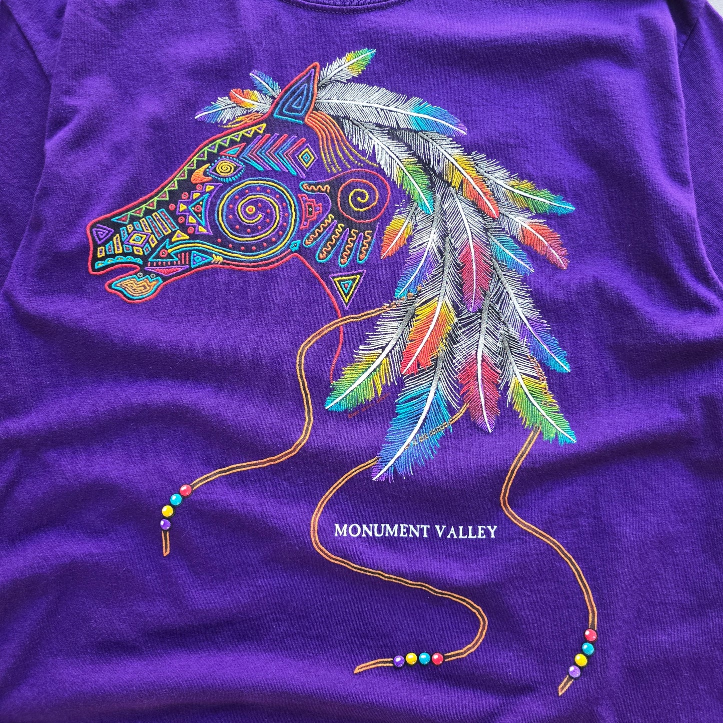 Y2K Monument Valley Horse Tee - S/M
