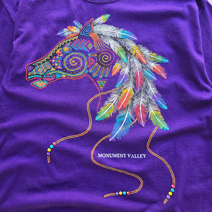 Y2K Monument Valley Horse Tee - S/M