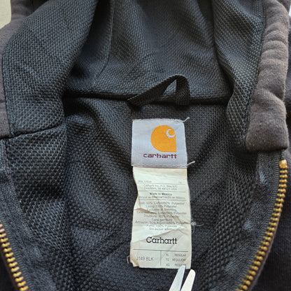 Vintage Carhartt Full Zip Active Jacket Hoodie - XL