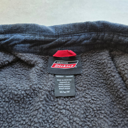 Dickies Heavyweight Sherpa Fleece Lined Flannel Jacket - M