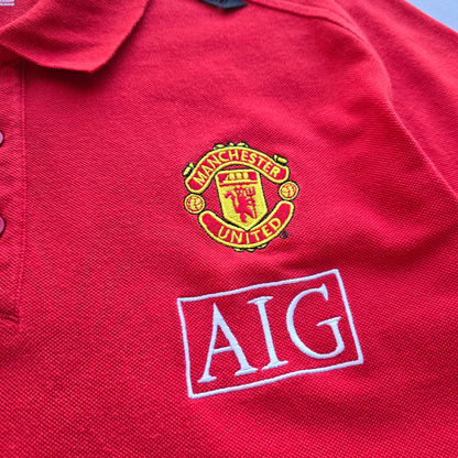 Nike Manchester United 2007/2008 Polo Shirt - L