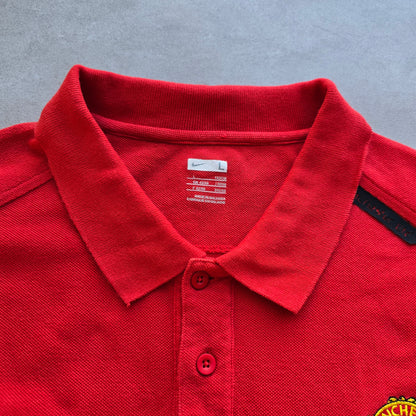 Nike Manchester United 2007/2008 Polo Shirt - L