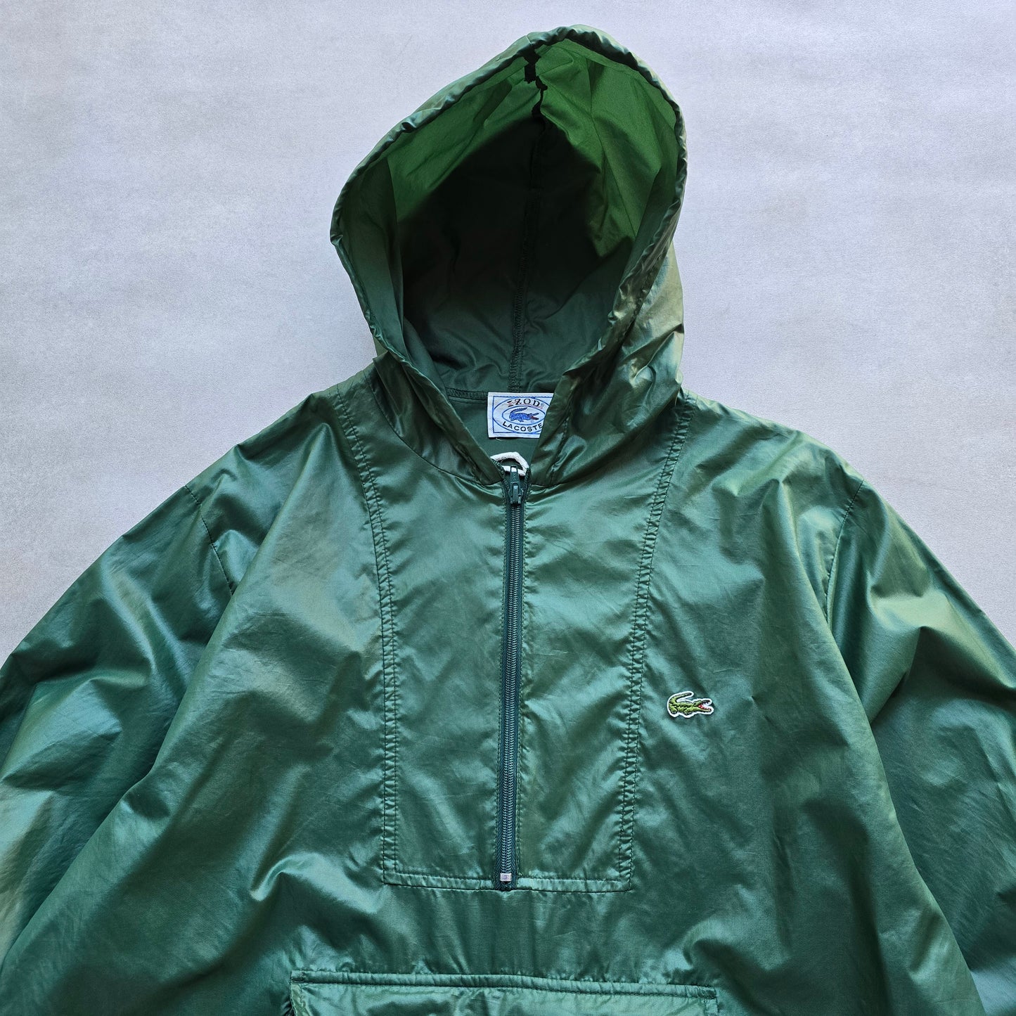 Vintage Lacoste Packable Windbreaker Jacket - M