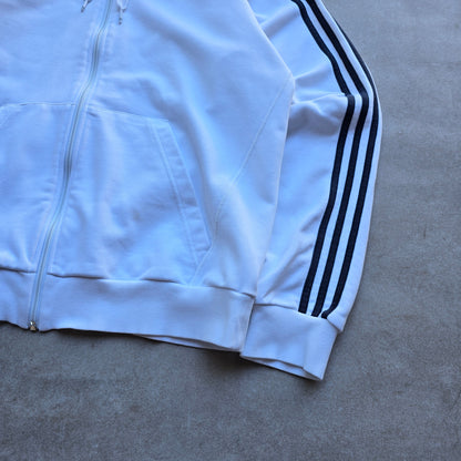 Y2K Adidas Full Zip Hoodie - L
