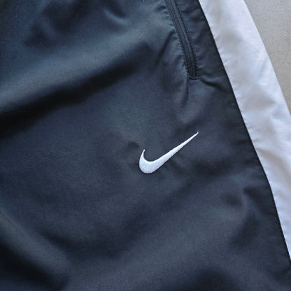 Y2K Nike Embroidered Swoosh Track Pants - M