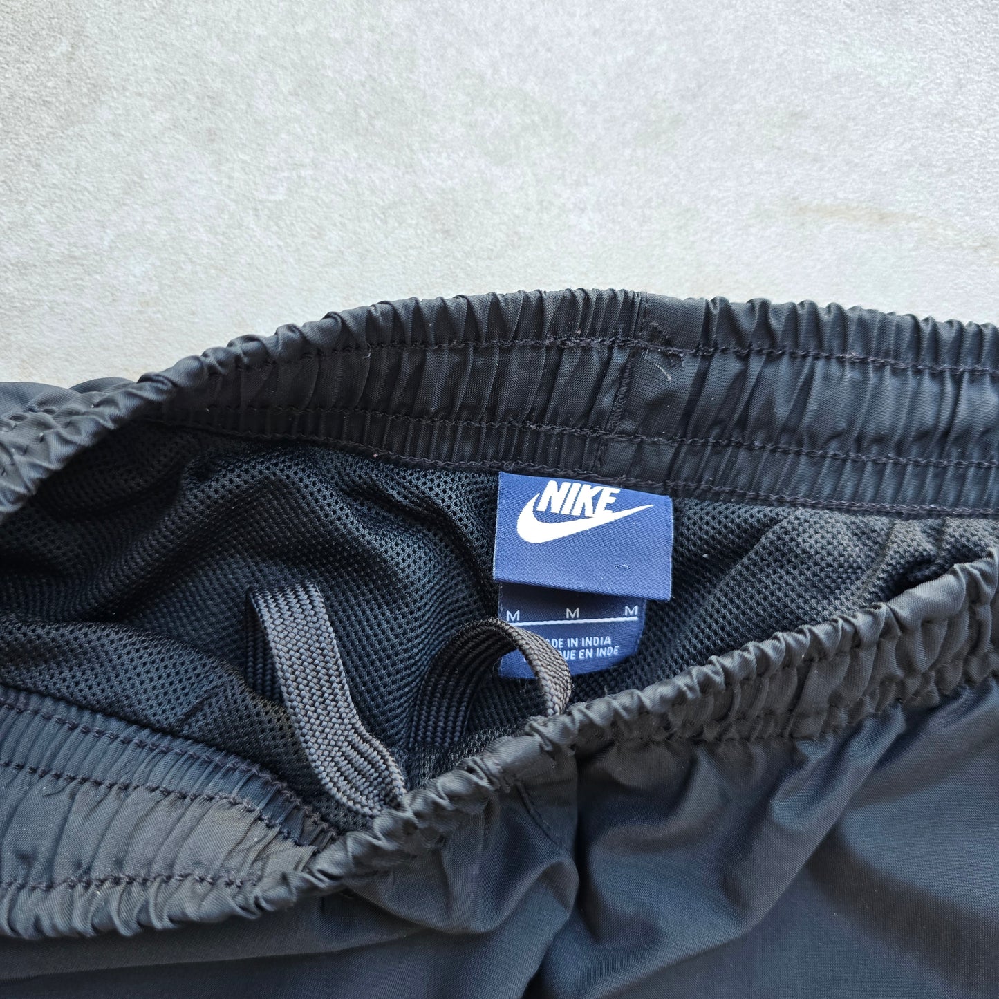 Y2K Nike Embroidered Swoosh Track Pants - M