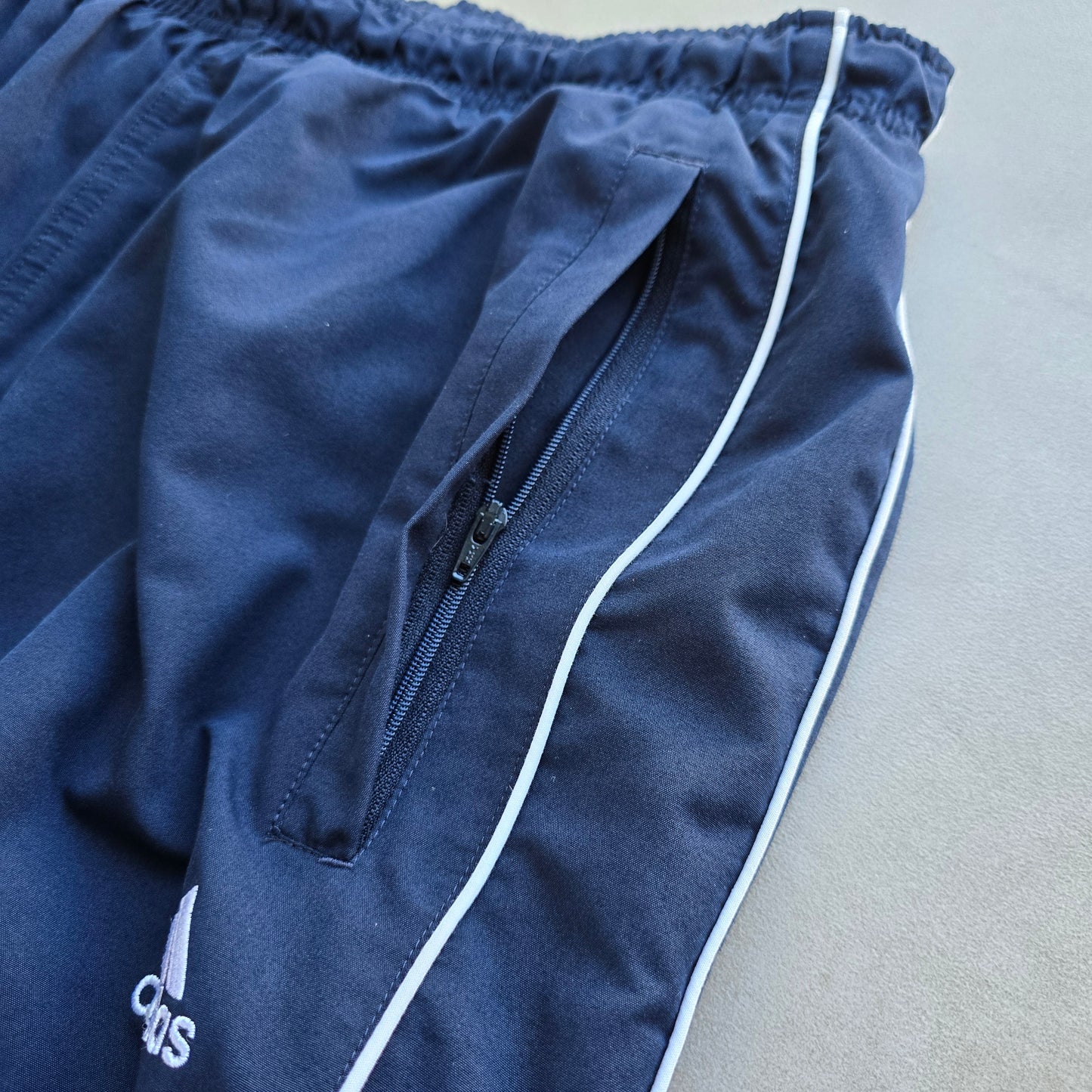 Vintage Adidas Ankle Zip Track Pants - L