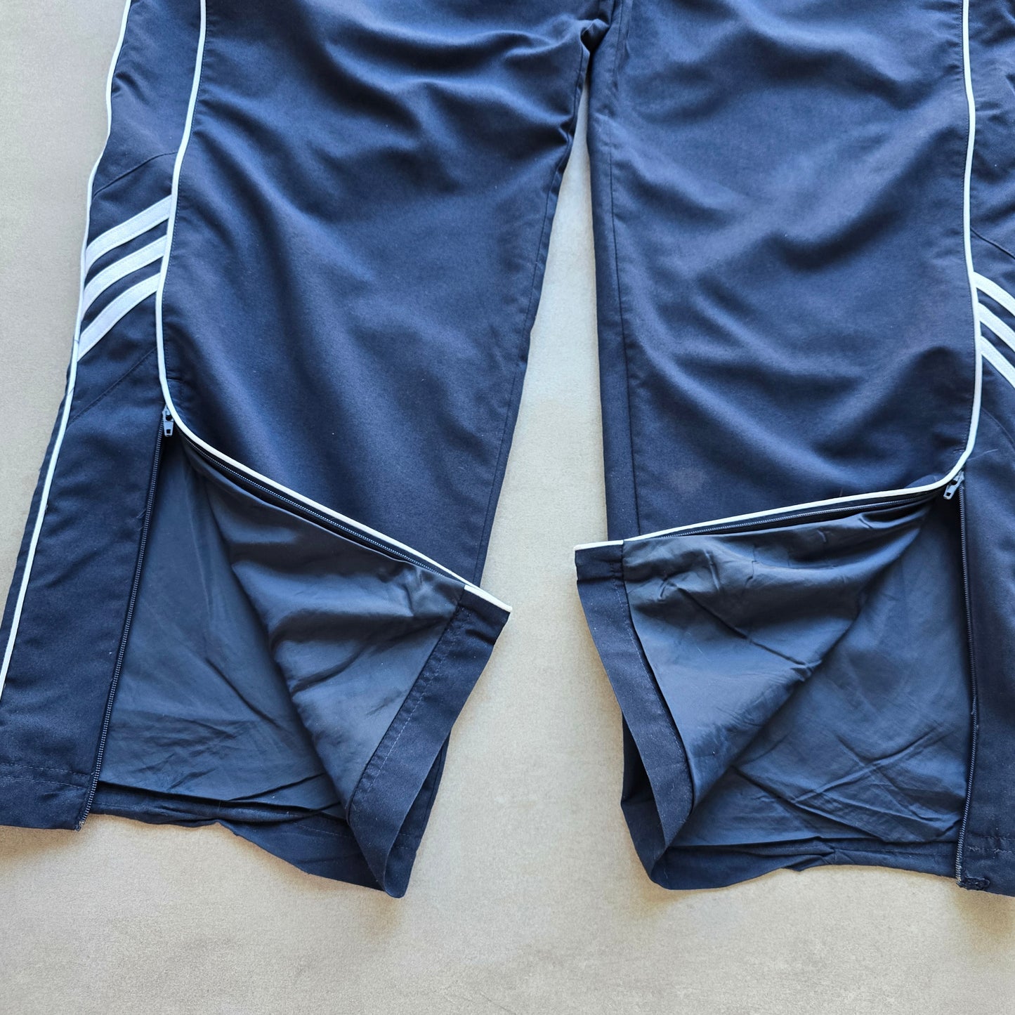 Vintage Adidas Ankle Zip Track Pants - L