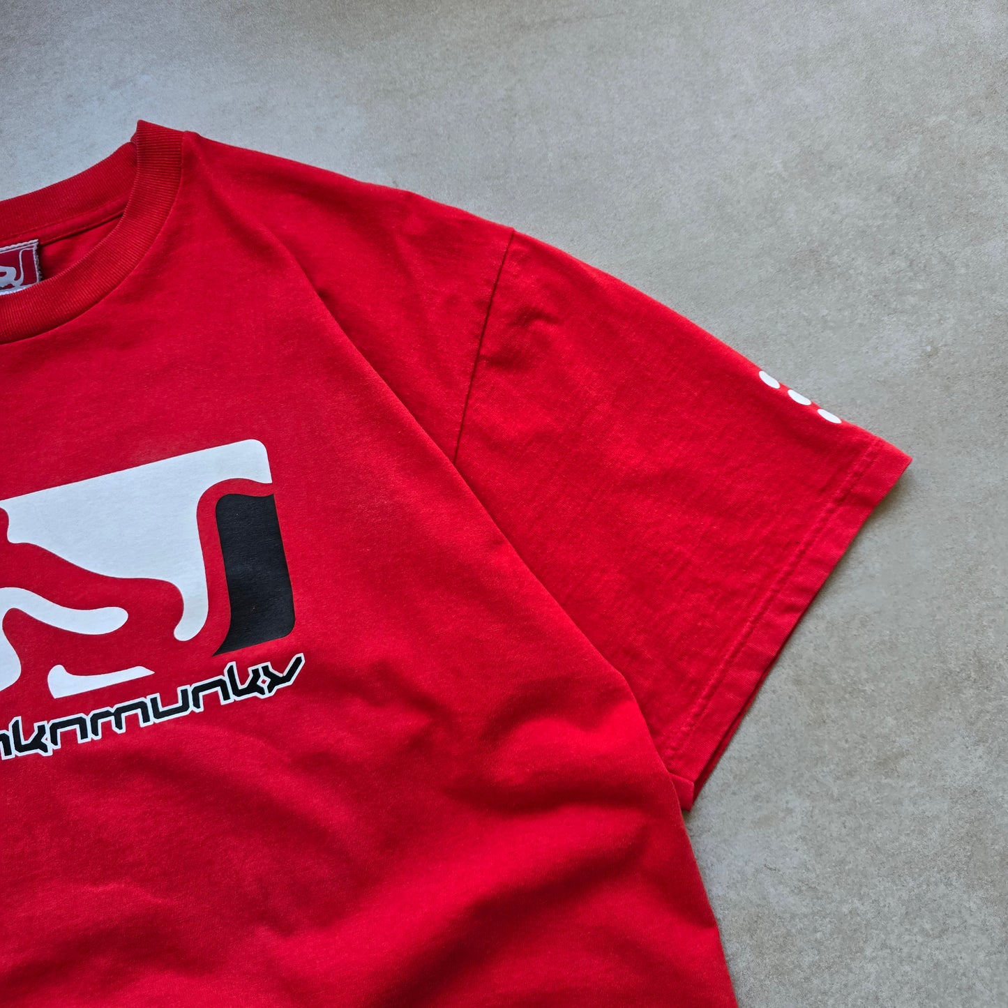 Vintage Y2K Drunknmunky Tee - L