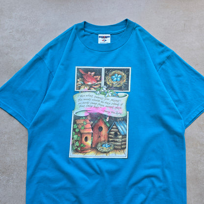Vintage Henry Van Dyke Poem Tee - S