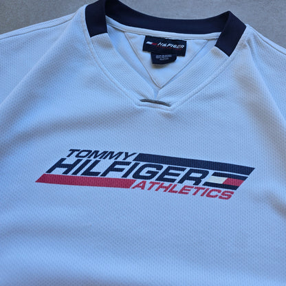 Vintage Tommy Hilfiger Athletics Jersey Tee - M