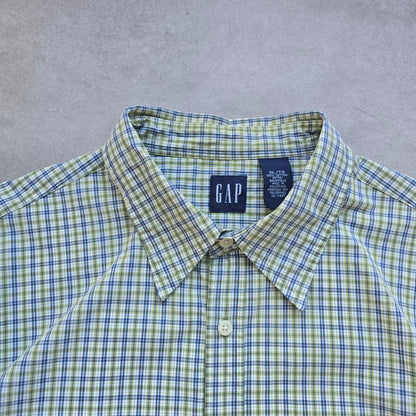 Vintage Gap Short Sleeve Button Up Shirt - XL