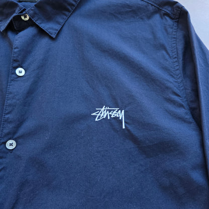 Stussy Long Sleeve Button Up Shirt - XXL