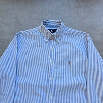 Vintage Ralph Lauren Striped Button Up Shirt - S