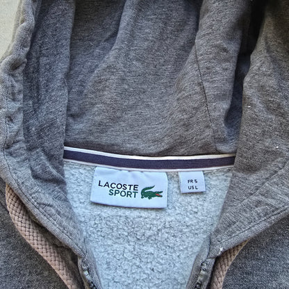 Lacoste Sport Full Zip Hoodie - L