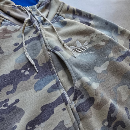 Adidas Snowboarding Camo Hoodie - M