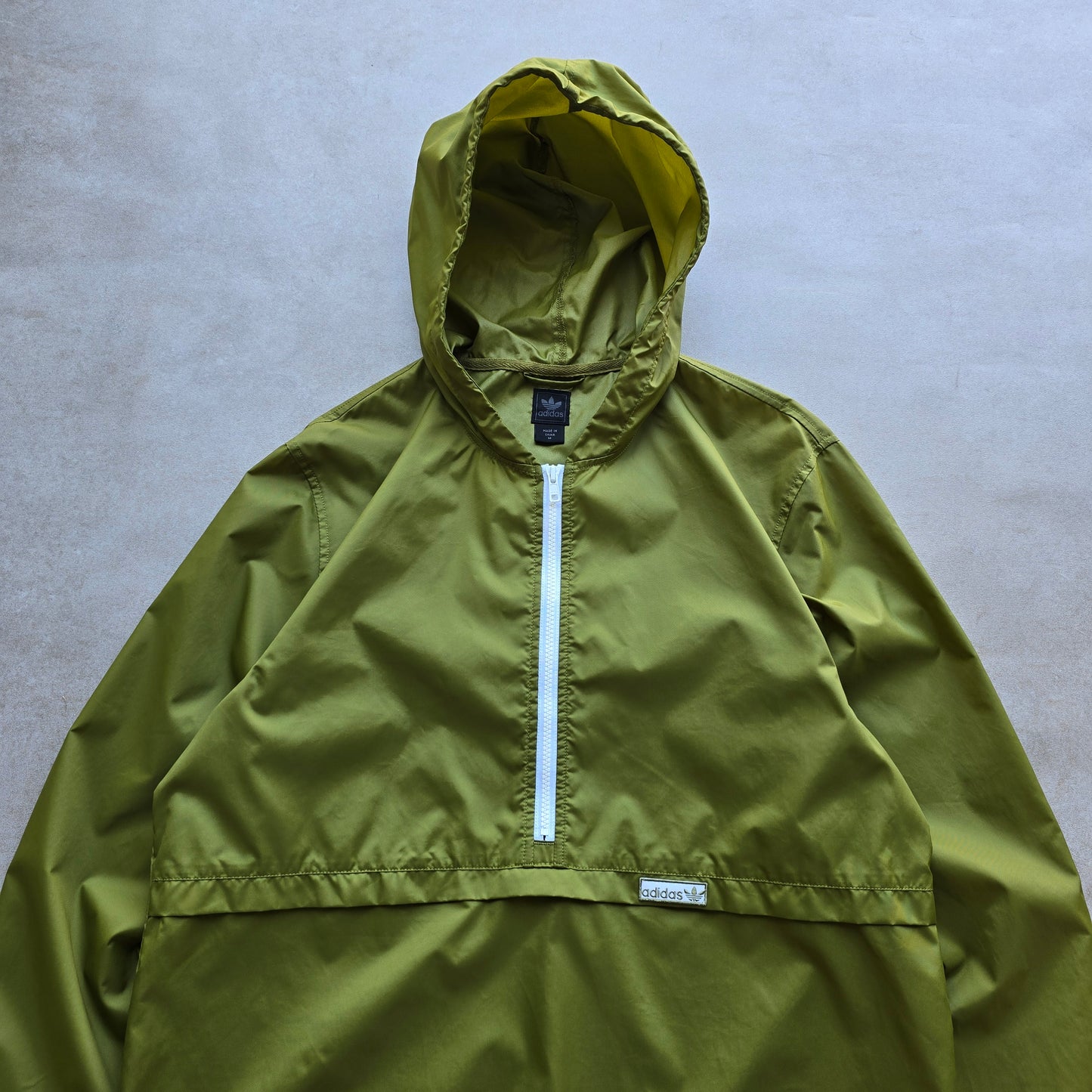 Vintage Adidas 1/2 Zip Windbreaker Jacket - M