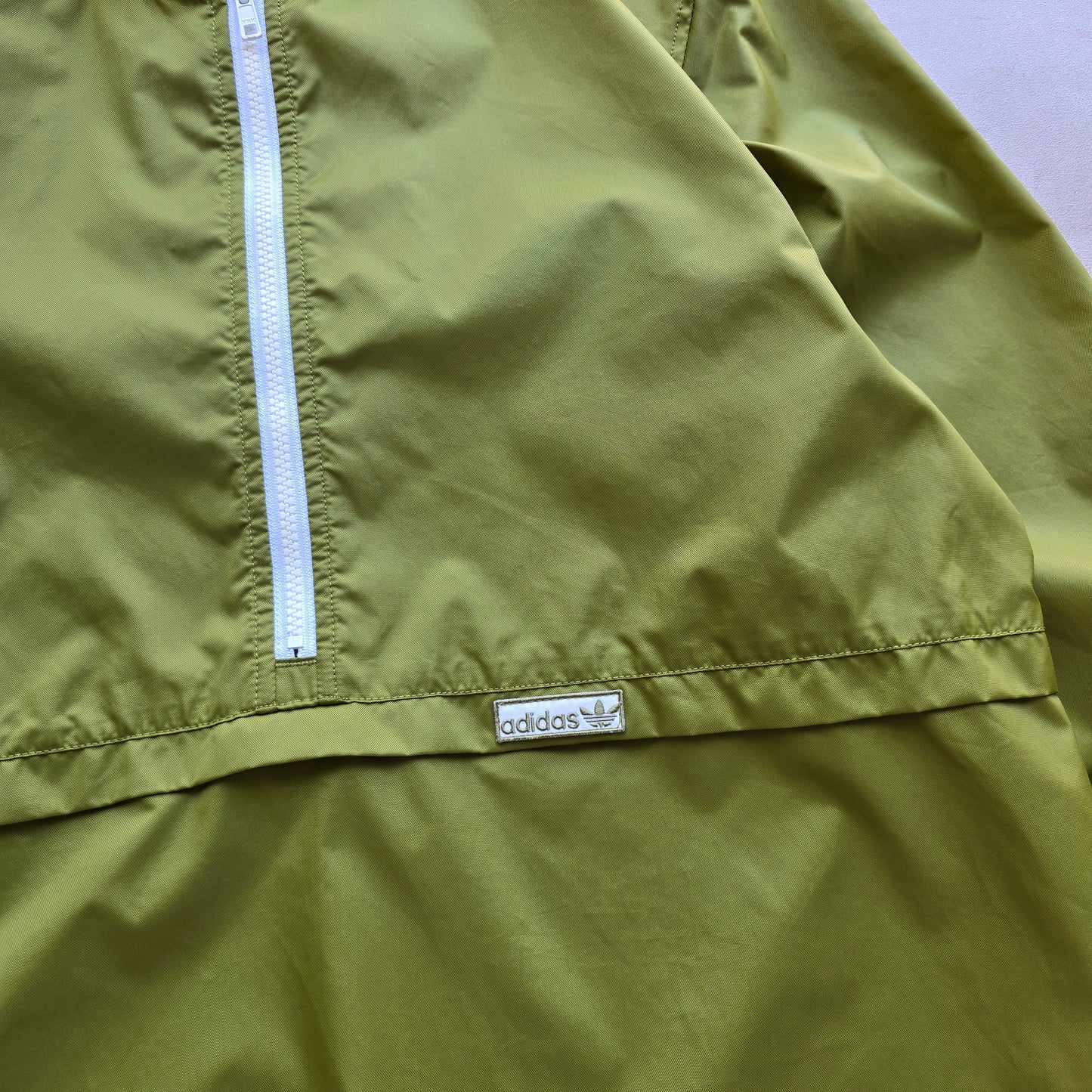 Vintage Adidas 1/2 Zip Windbreaker Jacket - M