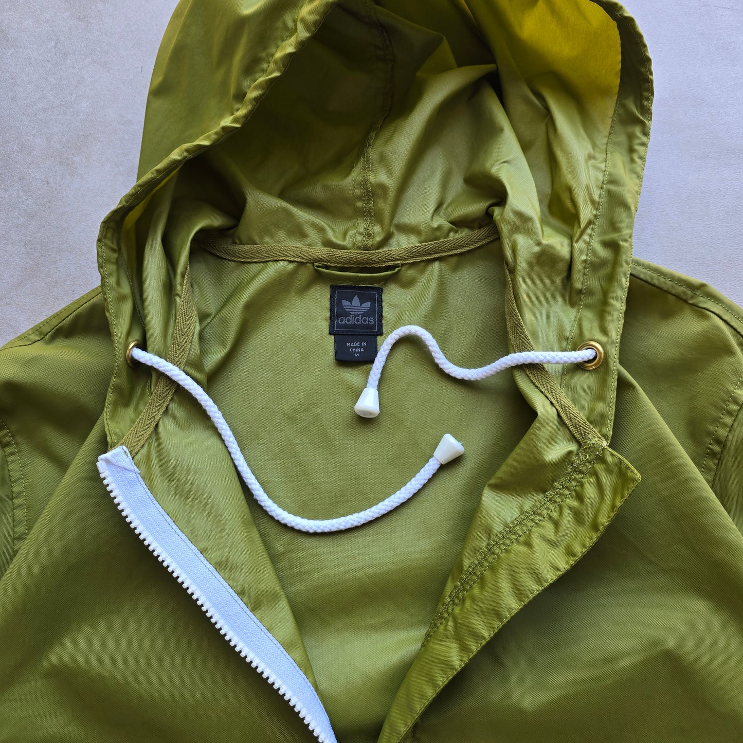 Vintage Adidas 1/2 Zip Windbreaker Jacket - M