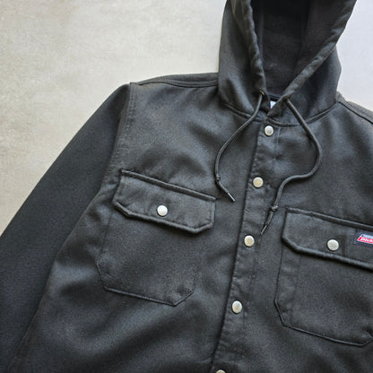 Vintage Dickies Button Up Hooded Jacket - S
