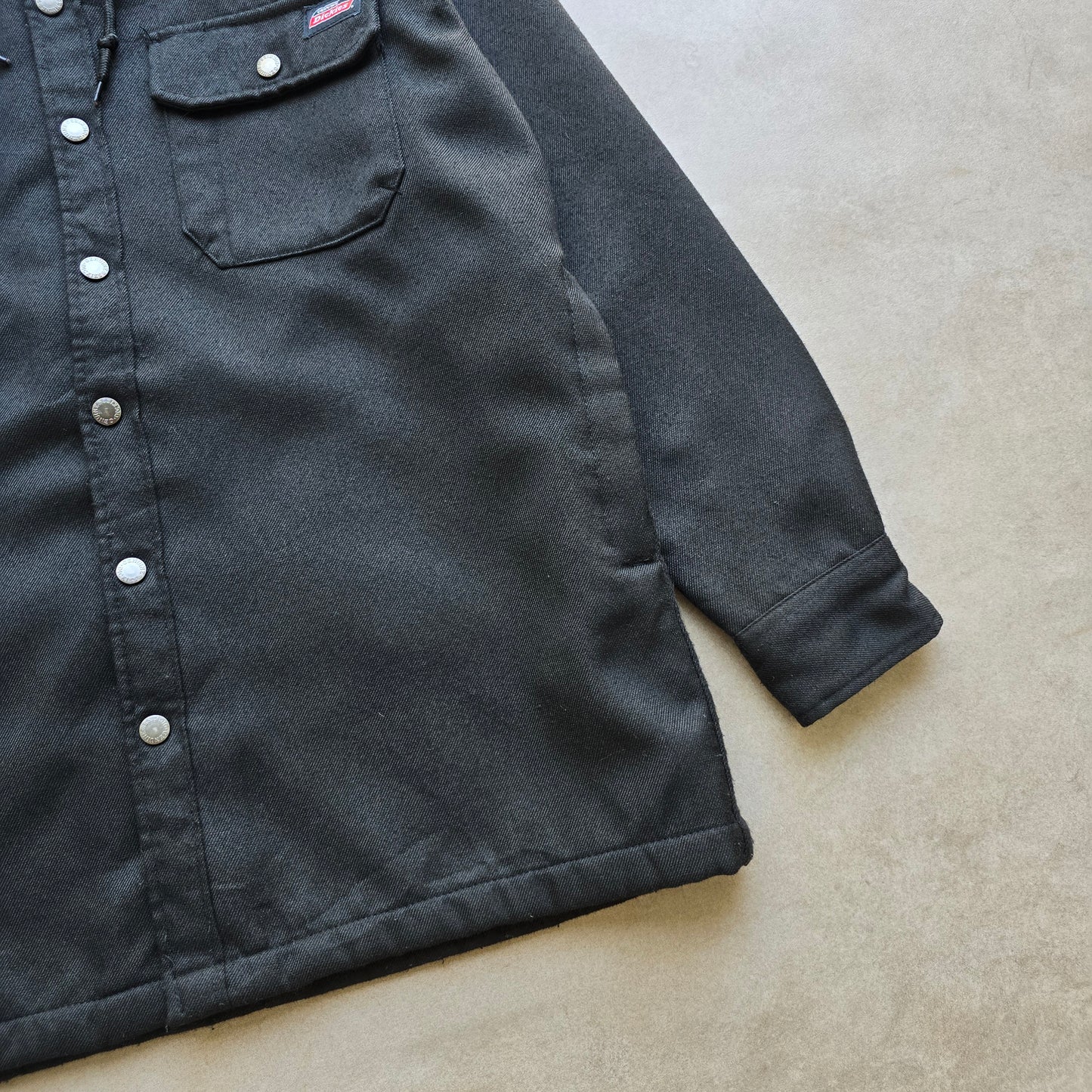 Vintage Dickies Button Up Hooded Jacket - S
