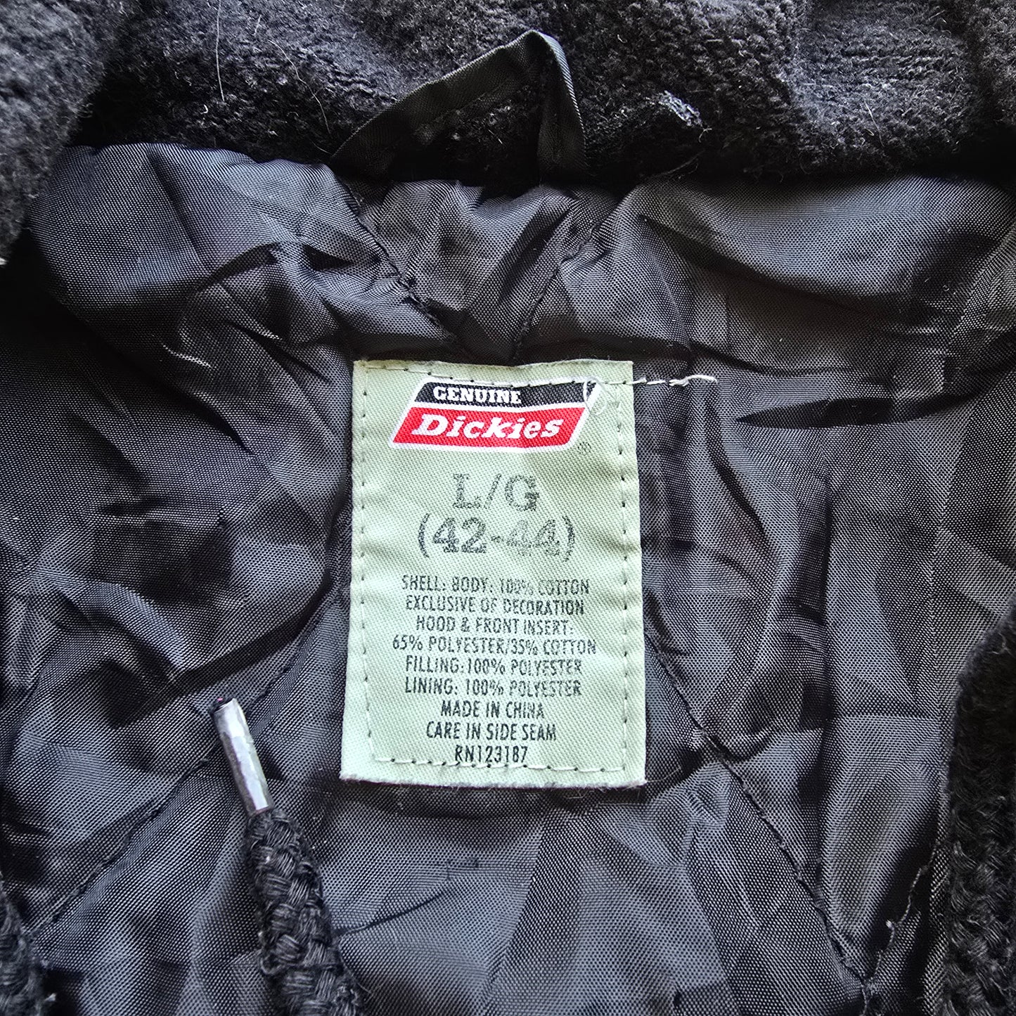 Vintage Dickies Hooded Workwear Jacket - L