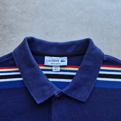 Lacoste Striped Polo Shirt - S