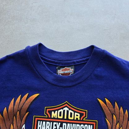 Vintage 1995 Harley Davidson York Museum Tee - S/M