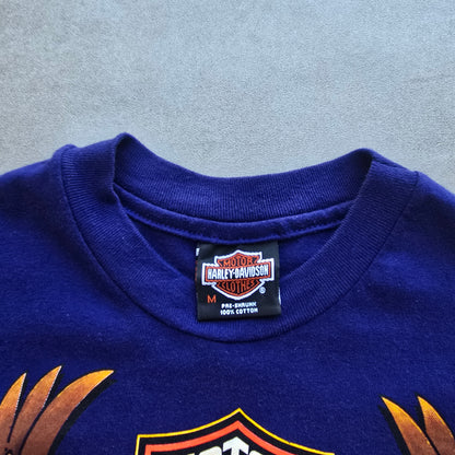 Vintage 1995 Harley Davidson York Museum Tee - S/M