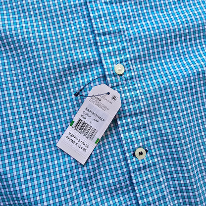Nautica Short Sleeve Button Up Shirt (NEW) - M/L